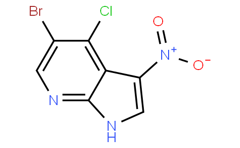 91821 - 5-bromo-4-chloro-3-nitro-1Hpyrrolo[2,3-b]pyridine | CAS 1477532-48-1